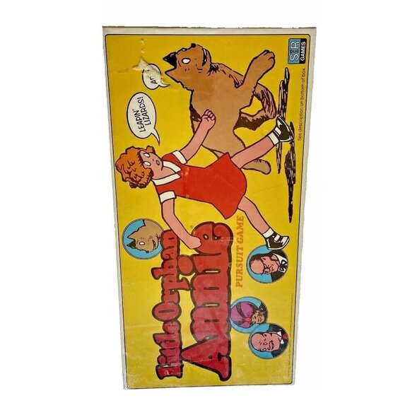 Little Orphan Annie Pursuit Board Game By Selchow & Righter 1978 Ages 6-12 Compl - Picture 1 of 13